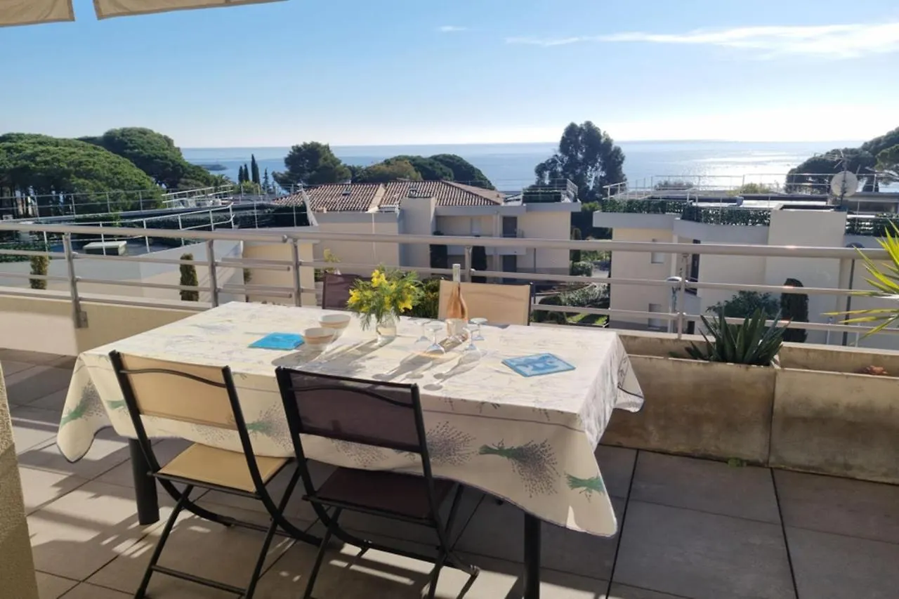 Apt With Pool Magnificent Sea View 80M To Beach Sainte-Maxime
