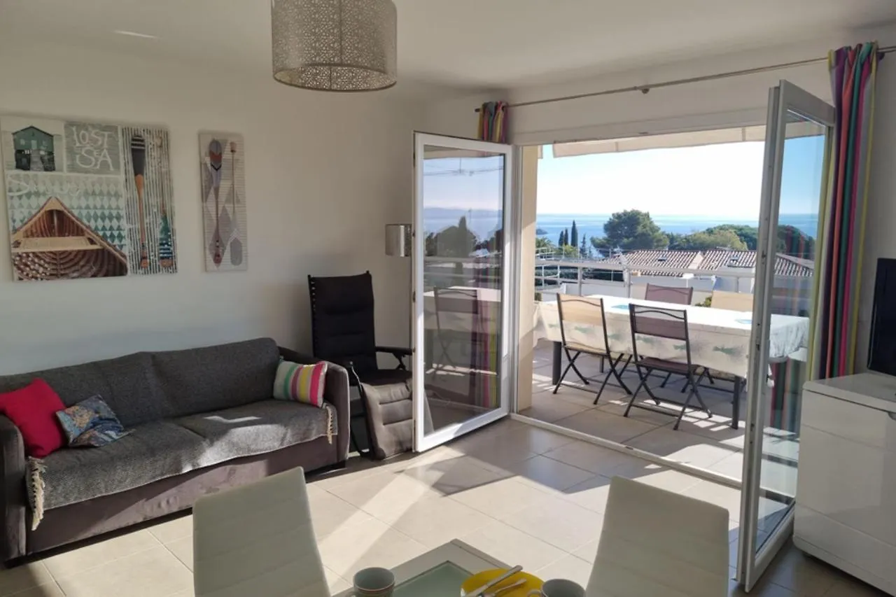 Apt With Pool Magnificent Sea View 80M To Beach Sainte-Maxime France
